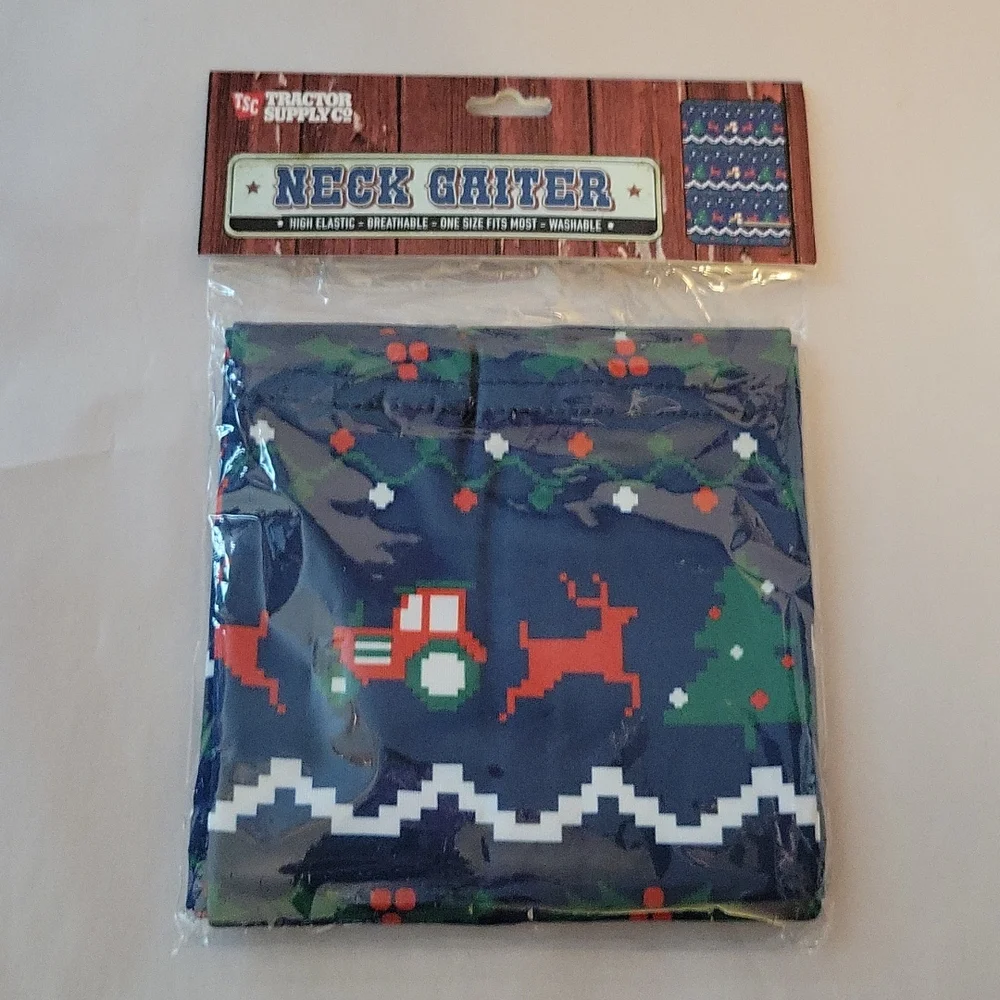 Tractor Supply Christmas Neck Gaiter